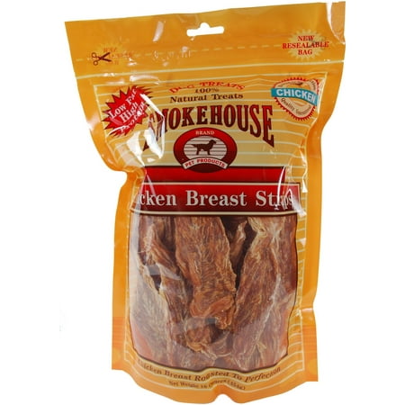 UPC: 0078565858084 | SmokeHouse Chicken Breast Strips Dog Treats  16 Oz