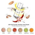 thumbnail image 4 of CC TOY Mini Garlic Press Vegetable Chopper Masher Machine USB Kitchen Gadgets, 4 of 6