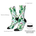 thumbnail image 4 of Bingfone Compression Socks for Women and Men Long Socks for Running Athletic Cycling Nurse- Cactus Plants, 4 of 6