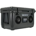 thumbnail image 2 of SC48WS-Gray - 48 Quart Gray Hard Cooler Box with Built-In Bluetooth Speakers, 2 of 7