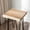 Natural, variant on Greenage Suar Wood End Table Solid Square with Hairpin Table-16''x16''x21''