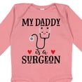 thumbnail image 4 of Inktastic Surgeon Daddy Doctor Baby Clothes Boys or Girls Long Sleeve Baby Bodysuit, 4 of 5