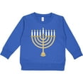thumbnail image 2 of Inktastic Chanukah Hanukah Menorah Toddler Sweatshirt, 2 of 4