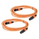 thumbnail image 5 of Raindrops 2Ud Cable Xlr Para Micrófono Con Conectores Metálicos Para Transmisión Estable, 5 of 8