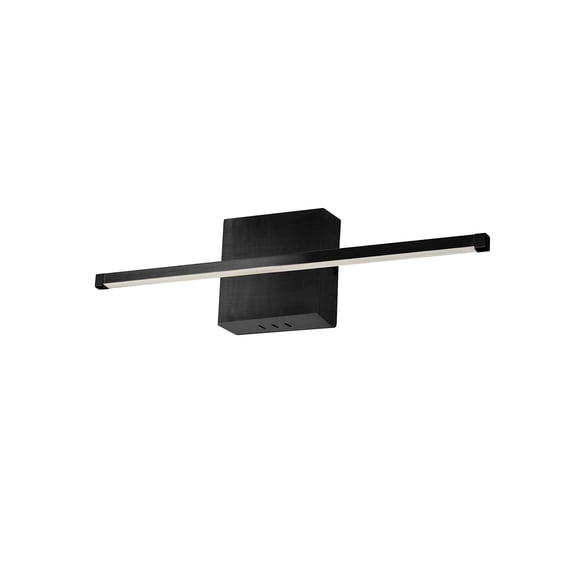 Dainolite Metal Modern 19 Watt Array Matte Black Wall Sconce