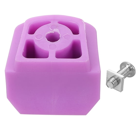 TABLZONE Violet Roller Skate Brake with Shock Absorption, High Visibility, Universal Fit for Inline and Quad Skates