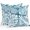 Cyan, Blue, White, variant on Throw Pillow Covers 20x20 Inch Set of 2, Palm Tree Monstera Waterproof Outdoor Pillow Covers, Cream Beige Leaf Boho Botanical Tropical Decorative Cushion Pillowcases for Patio Garden Couch Bed