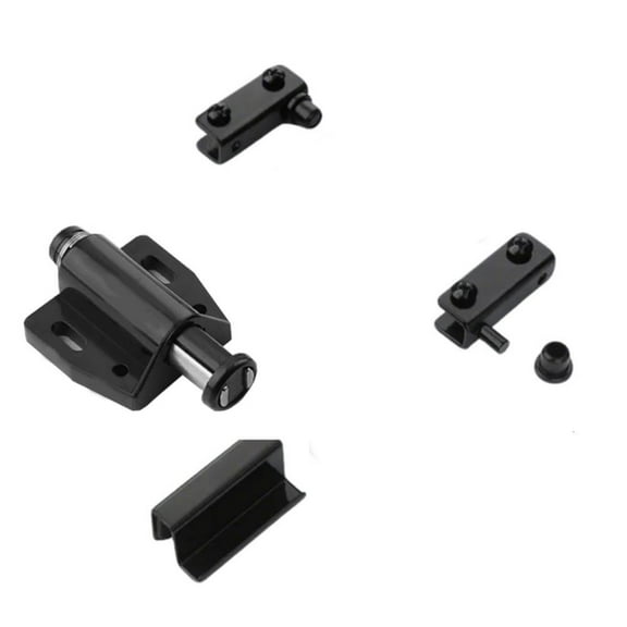 WE-POLUJ Single Head Magnetic Catches Glass Door Hinge Clamp Push To Open Touch Latches Magnetic Suction Furniture Hardware