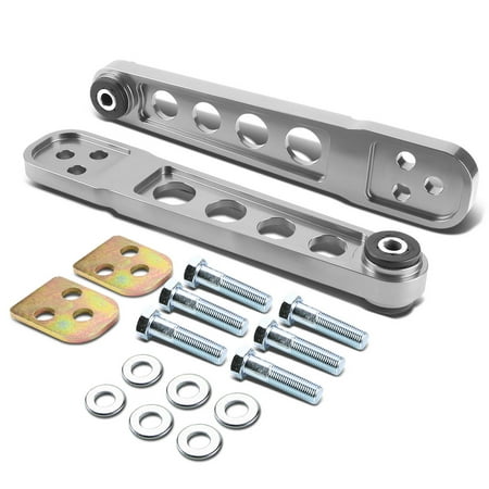 2005 C230 Lower Control Arm For 2001 to 2005 Honda Civic ES / EM / EP3 Aluminum Rear Suspension Lower Control Arms (Silver) 02 03 04 ()