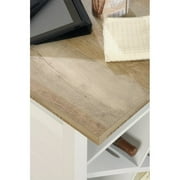 Sauder Cottage Road Work Table Soft White Finish Sauder Cottage Road Work Table Soft White Finish Image 2 Of 7