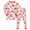 R270-Light Pink, variant on NOLDARES Boys Girls Halloween Pajamas Cute Pumpkin Print Pjs Cotton Kids Skeleton Sleepwear Clothes Sets Ghost Skull Holiday Sleepwear(Navy,5-6 Y)