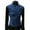 Blue, variant on Fesfesfes Men's Single-breasted Vest Gilet Fit Breathable Retro Vest Casual Streetwear Jacket