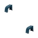 thumbnail image 4 of Bewildely Lightweight Rest For Better Comfort Posture Stool Stools Footrest Bathroom Stools Plastic Stool Tripod Small verde negruzco 2piezas, 4 of 6