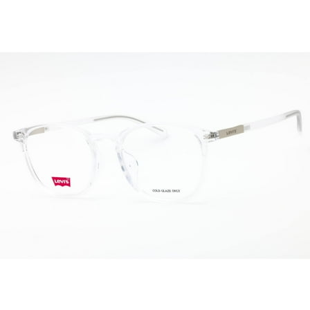Levi's LV 7058/F/LEV 900 Unisex Crystal Plastic Frame Eyeglasses