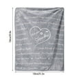 Flannel Envelope Blankets For Sofas And Beds Plush Soft Flannel