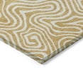 thumbnail image 4 of Addison Rugs Chantille Indoor/Outdoor Transitional Swirls Gold Washable Rectangle Rug, 1'8" x 2'6", 4 of 6