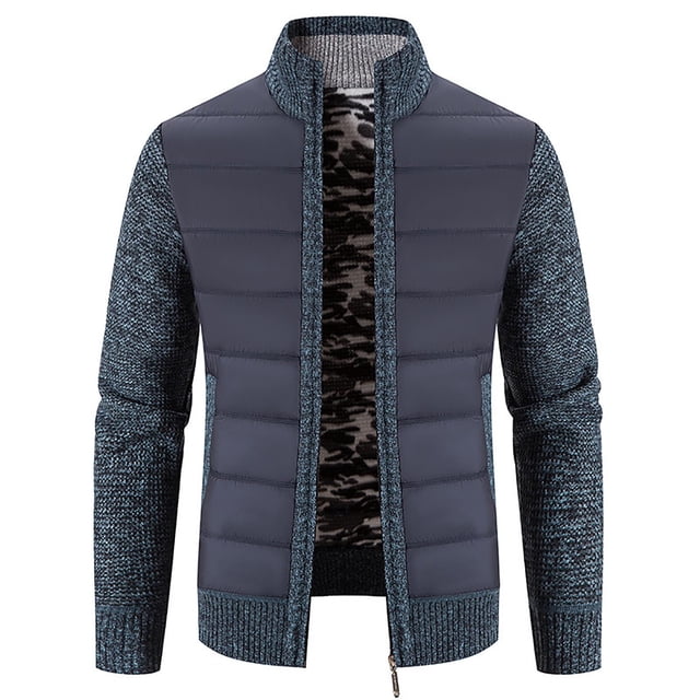 EGNMCR Chandails pour Hommes Hiver Manches Longues Col Rond Chandail Décontracté chandail Chandail Chemise de Base Col Rond Chandail, Cadeaux pour Hommes