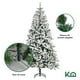thumbnail image 4 of Arbol De Navidad Pino Nevado 1.80m Artificial Navideño blanco, 4 of 5