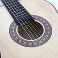thumbnail image 3 of ZenSports 38-in Kids Acoustic Guitar Starter Kit 6 Strings W/Case, Strap, Tuner, Pick - Natural, 3 of 7