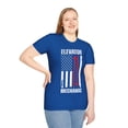 thumbnail image 6 of Elevator Mechanic USA Flag Elevator Technician Repairman Softstyle T-Shirt, 6 of 6