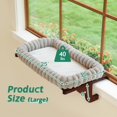 thumbnail image 4 of Percha para Ventana para Gatos Zakkart SnugCloud Ortopédica con Respaldo, 4 of 7