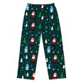 thumbnail image 4 of Family Christmas Pajama Set Long Sleeves Round Neck Casual Pajamas Sets 2 Piece Tops Pants Funny Pajamas Family Christmas Outfits, 4 of 6