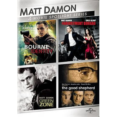 Matt Damon 4-Movie Spotlight Series (DVD) (The Best Thriller Tv Series)