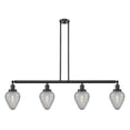 thumbnail image 5 of Innovations Lighting 214-S Geneseo Geneseo 4 Light 52" Wide Linear Chandelier - Nickel, 5 of 7