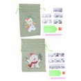 thumbnail image 2 of Bolsa de regalo de Navidad, bolsa de regalo de Navidad, bolsa de dulces de Navidad ligera, bolsa de regalo, decoración hecha para durar, 2 of 14