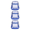 thumbnail image 4 of Minnieouse Bolso de hombro transparente de PVC, bolso de almacenamiento cruzado impermeable, organizador de estuche informal, bolsas portátiles Type1 NO1, 4 of 6
