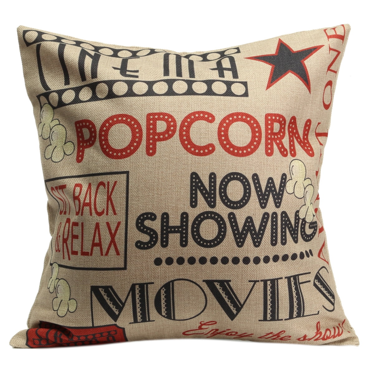 Bestller 18''x18'' Linen Decorative Throw Pillow Case Cushion Cover