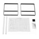 thumbnail image 1 of Organizador de platos de acero al carbono, multifunción, escurridor de platos con almohadilla de silicona para cocina, grande, 1 of 14