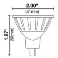 thumbnail image 3 of Halco 81060 - MR16BAB/827/LED MR16 Flood LED Light Bulb, 3 of 3