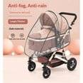 thumbnail image 3 of Premium Rain Cover, with Infant Car Seat Stroller for Snow, Wind & Rain, Suitable for Various Stroller Models (Regular), 3 of 5