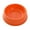 Orange, variant on Pekkaxy Non-Skid Dog Bowl Set, 1.97 in Deep Plastic Dish, Wear-Resistant for Chewers, Simple Feeding Solution for Indoor Pets