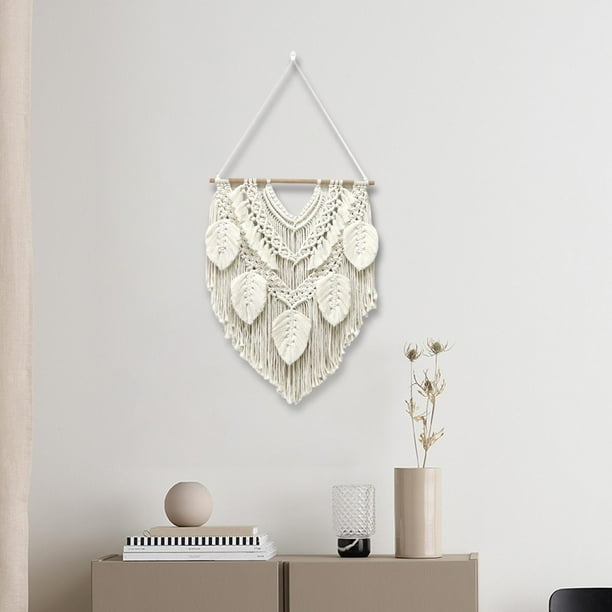 Gran Tapiz De Macramé Para Colgar En La Pared, Estilo Bohemio