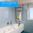 thumbnail image 3 of 8 Pieces Radiator Hook, Towel Rail Radiator Hook, Plastic Radiator Hook White, Bathroom Radiator Hooks, 3 of 4