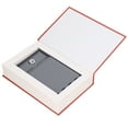 Diversion Book Safe Metal Lifelike Book Money Coin Box with Key Lock