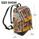 thumbnail image 2 of Fotbe Modern Urban Monkey Mochila Bolso con Estampado para Mujer, Mochila Antirrobo de Nylon Impermeable, Bolsa Ligera de Hombro, 2 of 4