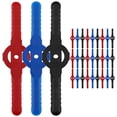thumbnail image 1 of MasteelfCA 30pcs Mower Blades Weeding Machines Accessories Replacement Plastic Blades, 1 of 7