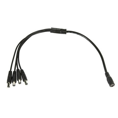 MonopriceDC Power Splitter 1 Female to 4 Male