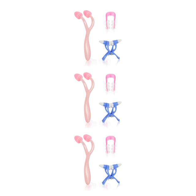 Qarigey 3 unids / set puente adelgazante para levantar la nariz, alisar el clip, herramientas para forma, alisador, moldeador, instrumento de belleza Type1 NO1 Qarigey CBP164701