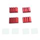 thumbnail image 1 of Bewildely 4 piezas de aleación de aluminio Control remoto Controlador de velocidad electrónico Estuche protector Piezas reemplazables Kits de construcción modelo Rojo, 1 of 6