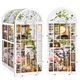 thumbnail image 1 of Kit Book Nook TOYQI Coffee Garden con LED para adultos y rompecabezas 3D, 1 of 6