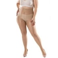 thumbnail image 2 of Deago Women's Plus Size Pantyhose Control Top High Waist Tights Ultra-Soft Sheer Stocking, SKin, 2 of 11