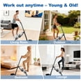 thumbnail image 6 of Foldable Stair Stepper for Home, 3-Level Adjustable Handle & Pedal Incline Stair Stepper with Resistance Bands, Multi-Function Electronic Monitor,Indoor Cardio Fitness Equipment, 6 of 9