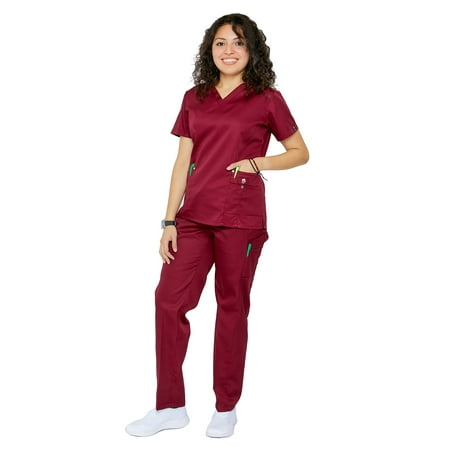 

Women s 11 Pocket Slim Fit Uniform Scrubs - Style 408