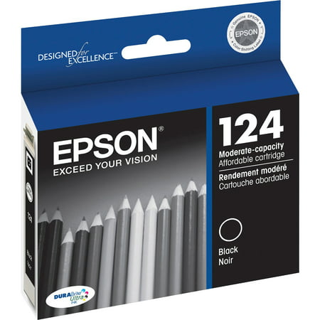 Epson 124 Standard-capacity Black Ink Cartridge