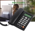 thumbnail image 4 of Caller ID Telephone Handsfree Calling Landline Phone English, Noise Reduction Telephone With Mute Function, Practical Landline Phone For Home Office Hotel, 4 of 8