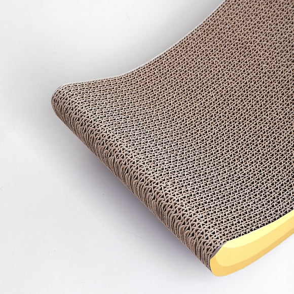 Cat Corrugated Cardboard Cat Grinding Claw Scratching Board Cat Scratching Board Banana Shape Cute Funny Corrugated Paper Cat Grinding Claw Scratching Board For Cats Kittens Banana